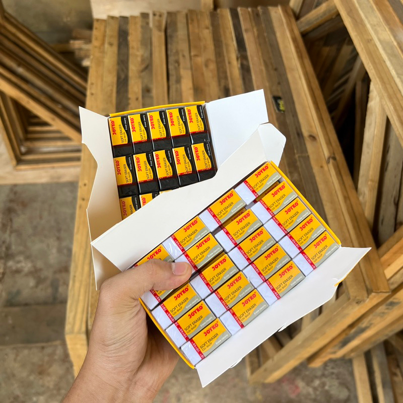 

Penghapus / Stip Joyko Putih Kecil Satu Pack (40pcs)