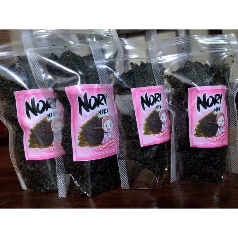 

NORI/NORI REMAHAN/NORI ASLI/NORI NIKI KEMASAN 50GRAM