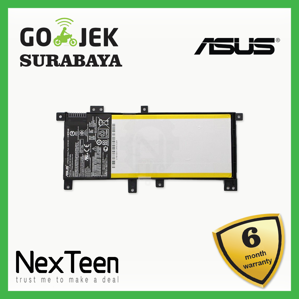 Original Baterai Batre Laptop Asus X454 X454W X454WA X454Y X454YA X454L