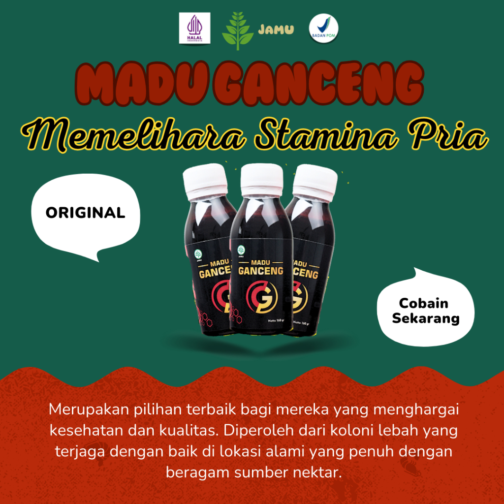 

STOK READY Madu Ganceng Official Store | MADU KUAT | Madu Tahan Lama & Berkhasiat