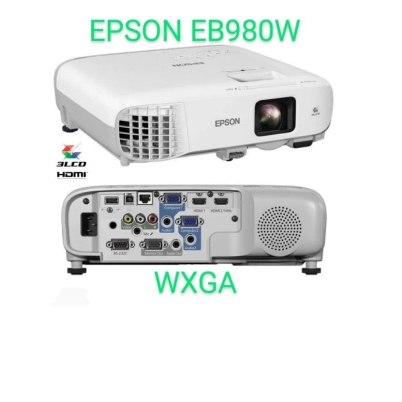 Projector Epson EB 980W WXGA Projektor