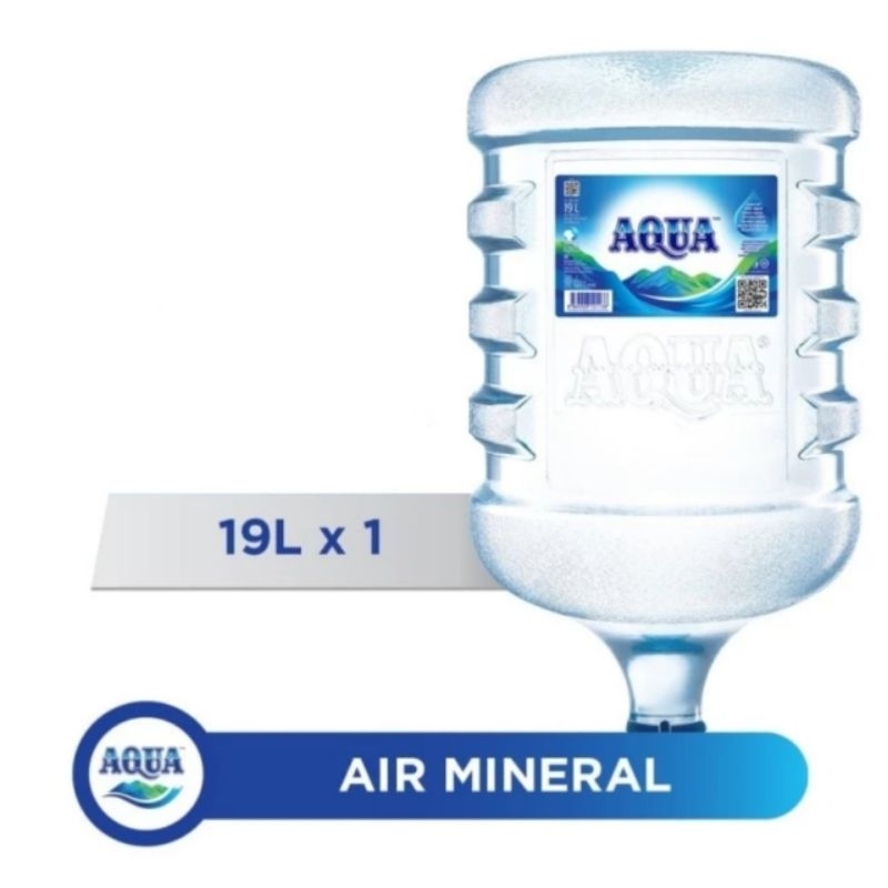 

AQUA Galon Isi Ulang Air Mineral 19 L /Kosong