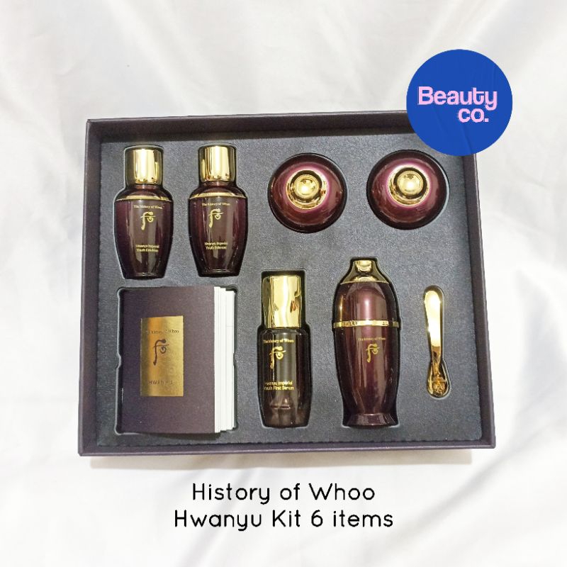 The History of Whoo Hwanyu Kit 5 6 7 items