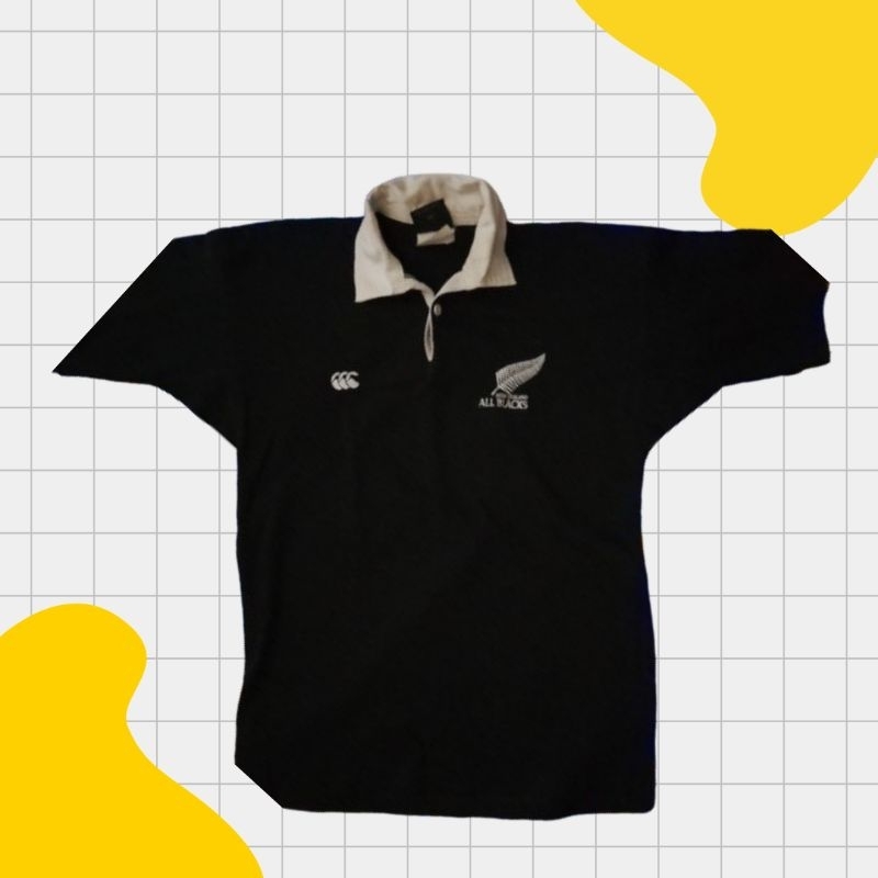 Polo Shirt Rugby Canterbury All Blacks NZ