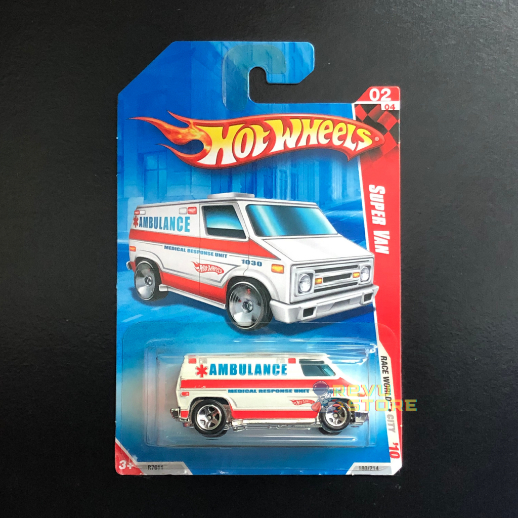 Hot Wheels Super Van Ambulance 2009