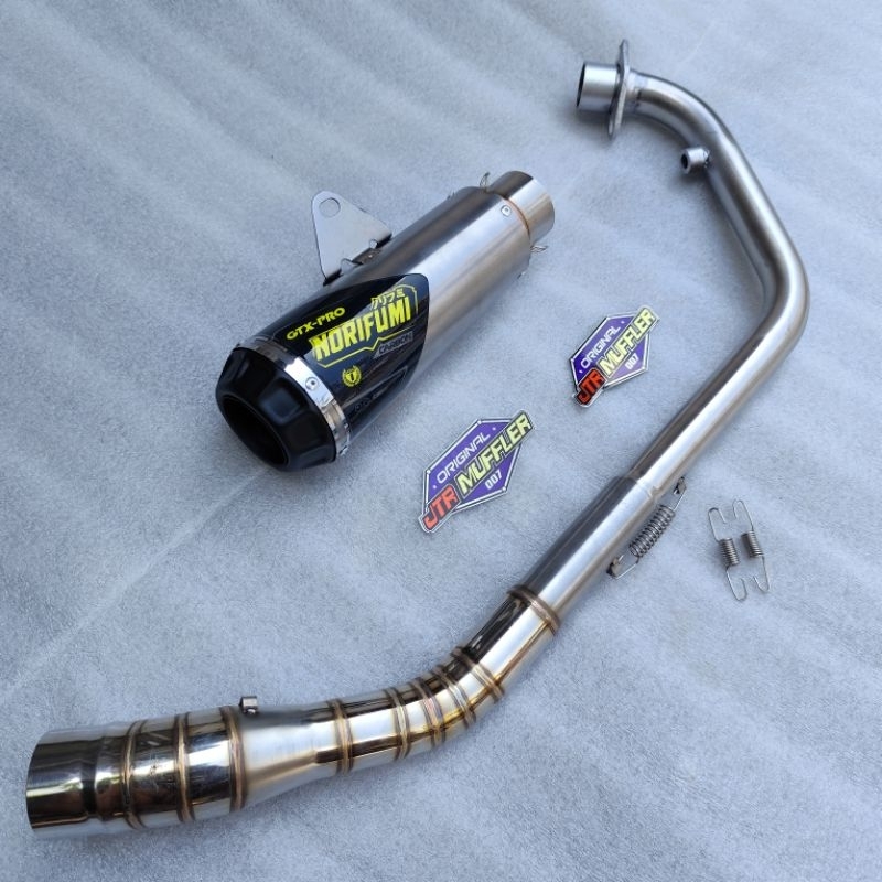 Knalpot Norifumi gtx pro vixion satria fu jupiter mx r15 sonic supra gtr verza cb150r cbr 150r mt15 