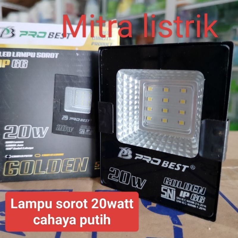 Lampu sorot 20watt putih/lampu LED sorot