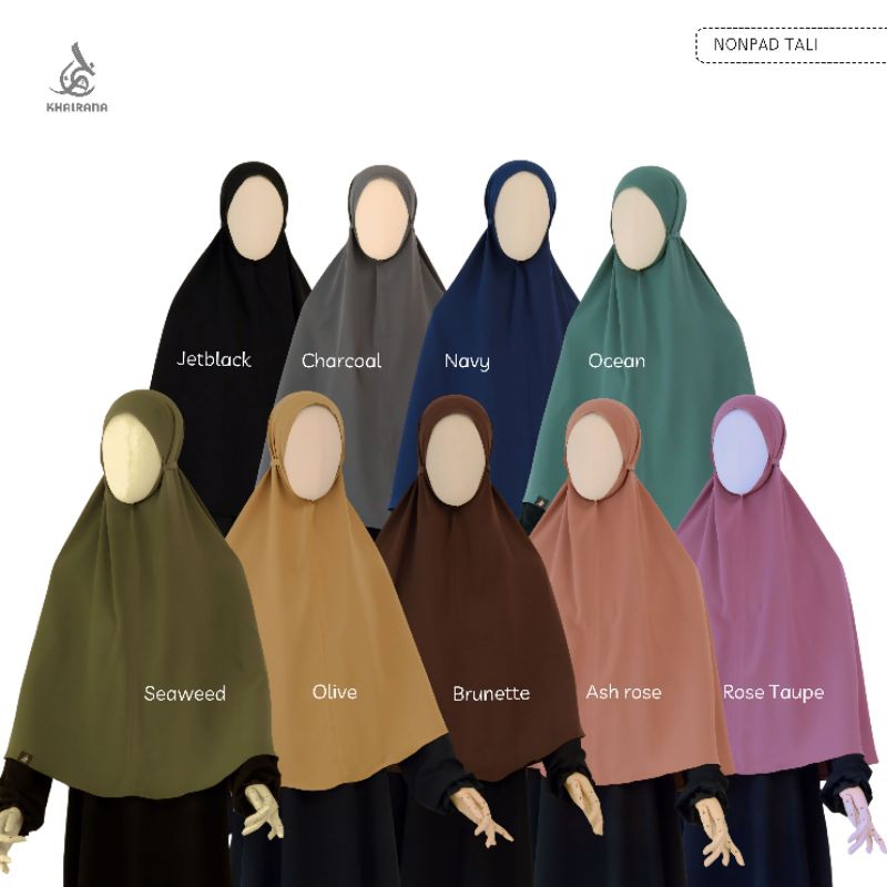 Valueble Khimar Thalia M Pad & Non Pad By Khairana