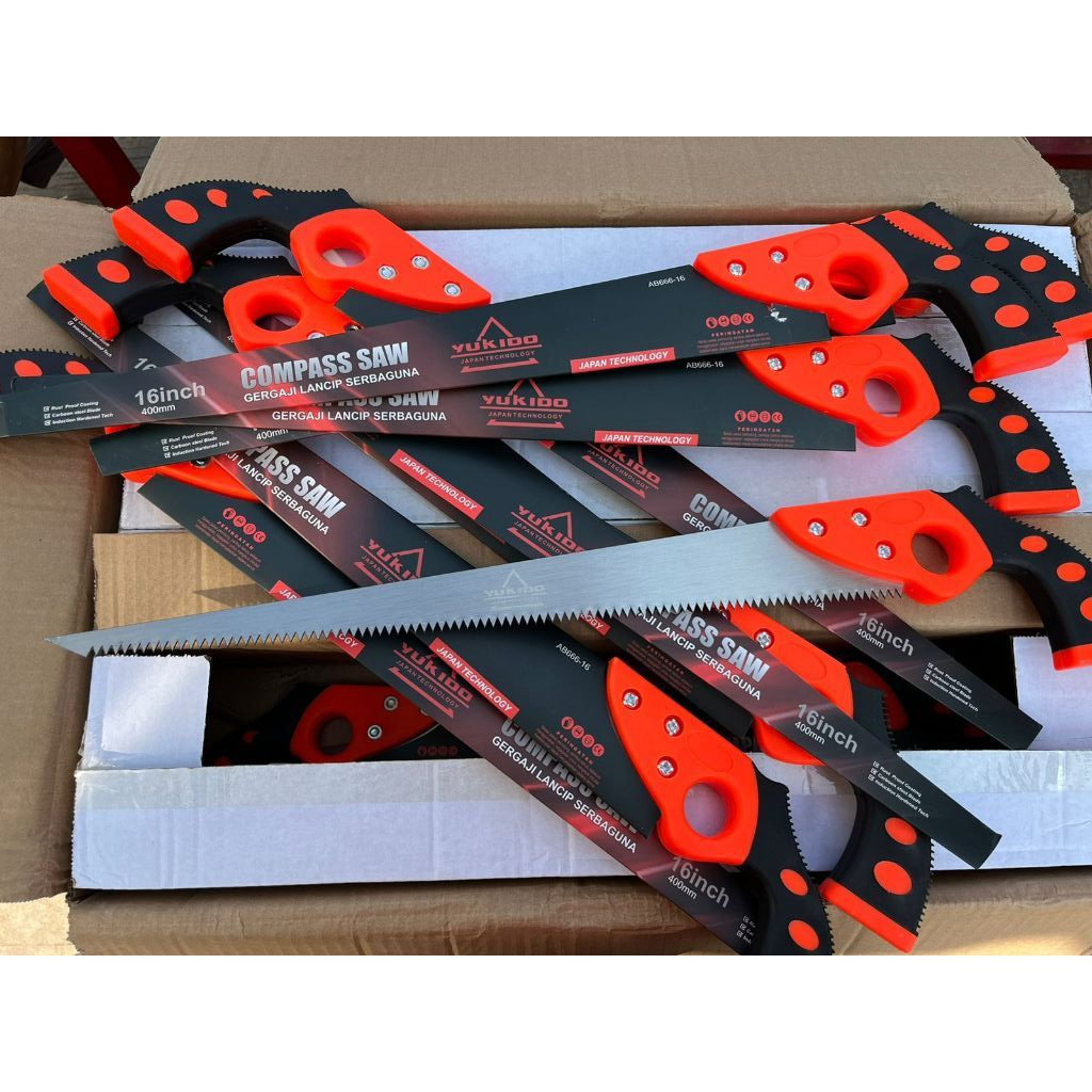 KDK gergaji/compass saw 16"/ hand saw/ gorok/ gergaji kayu gorok tangan serbaguna