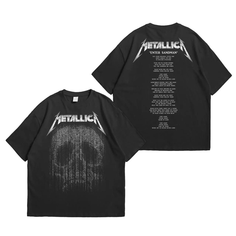 kaos band vintage METALLICA