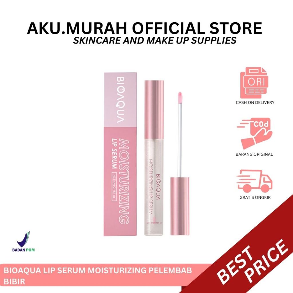 BIOAQUA LIP SERUM MOISTURIZING | PELEMBAB BIBIR 4 ML