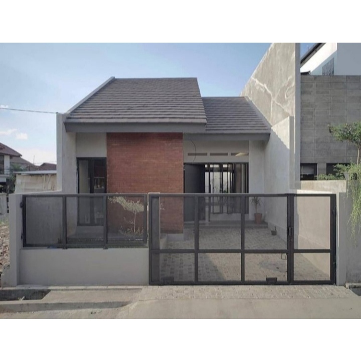 Pagar rumah plat expanded industrial