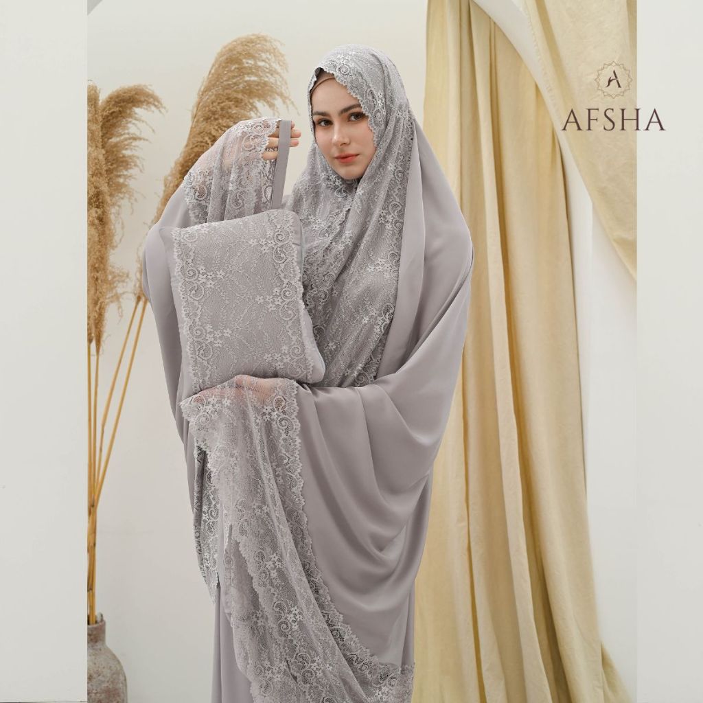 Afsha - Mukena Premium Imperfect Sale (Tanpa Box)
