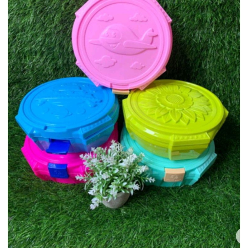 misting luck box Tempat penyimpanan bekal makanan anak dewasa,plastik BPA