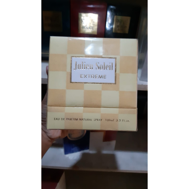 Julien Soleil extreme edp Parfum original Hrga 5pcs 750rb