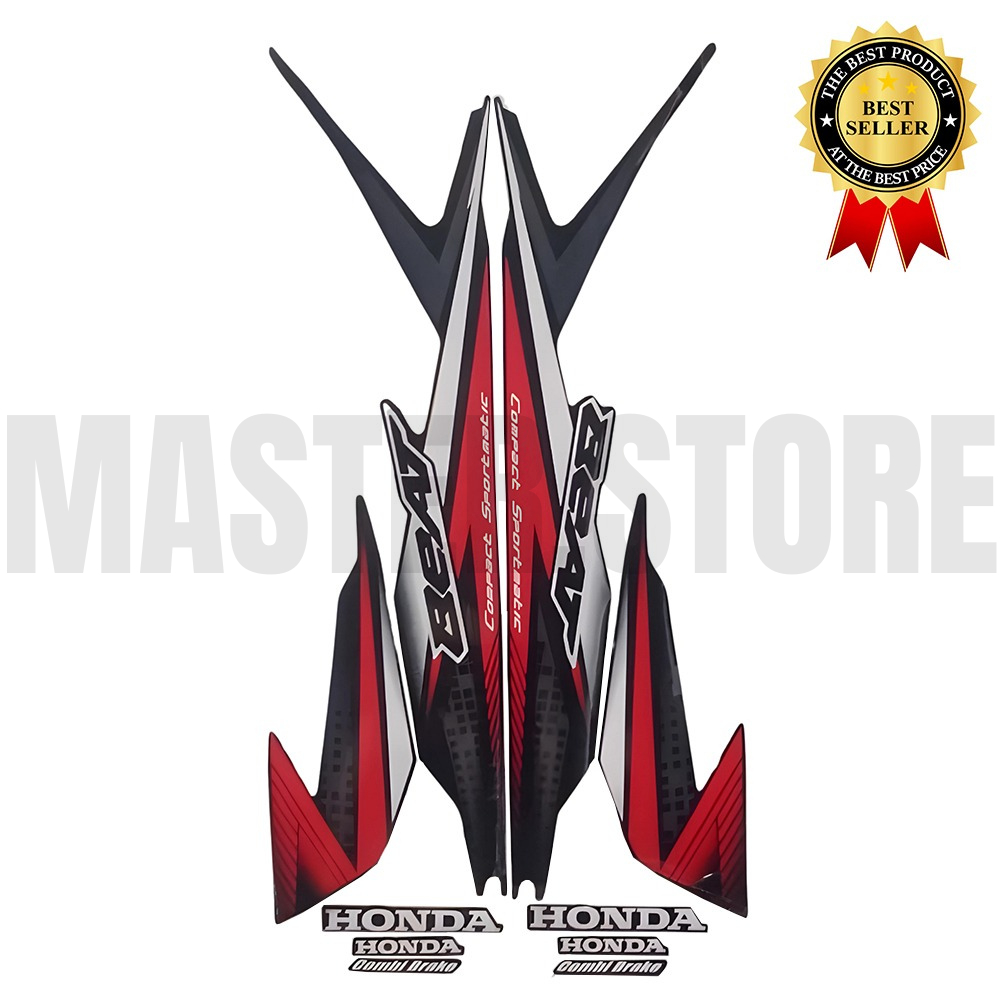STIKER STRIPING STANDART BEAT ESPTAHUN 2020 ORI TERMURAH TERLARIS