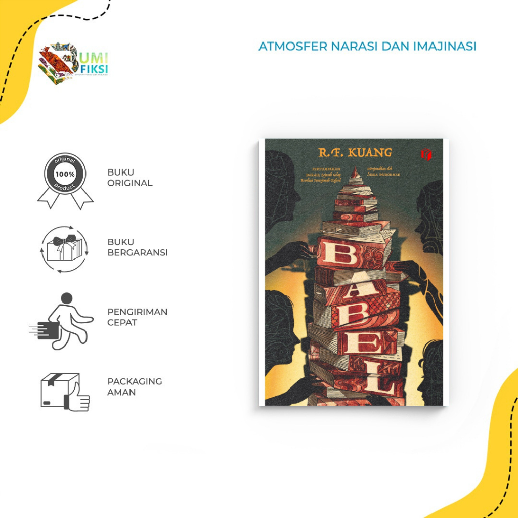 Buku Novel - Babel - R.F. Kuang - Shira media  - Bumi Fiksi