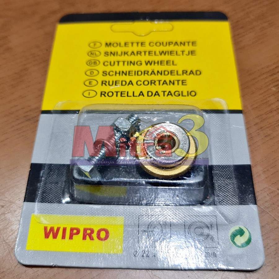 Mata Pisau Potong Keramik Dorong Manual + Bearing WIPRO CM2220B