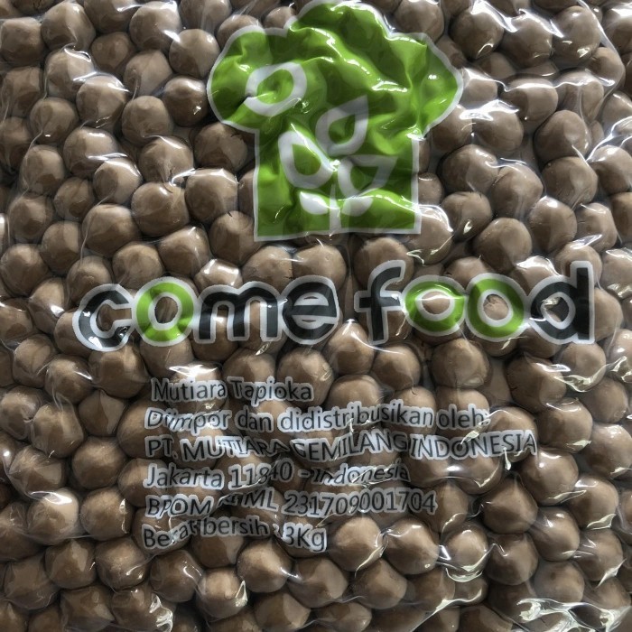 

Bubble Black Pearl / Boba / Come food / toping comefood bubble tapioka