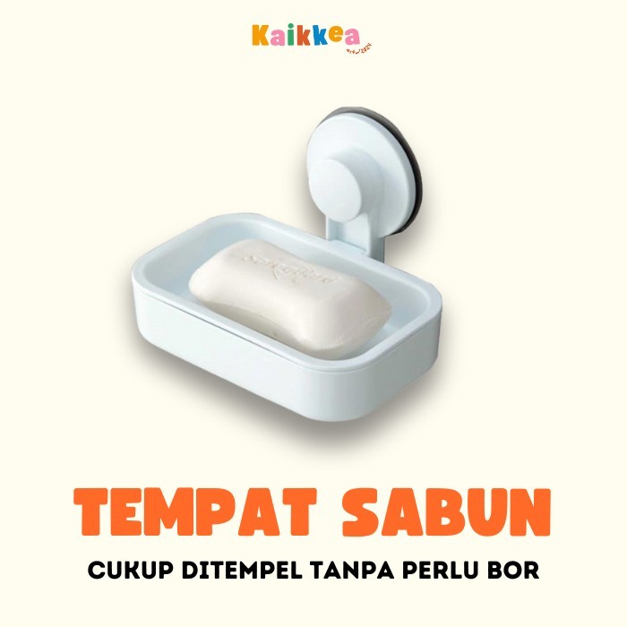 TEMPAT SABUN BATANG TEMPEL / RAK SABUN MINIMALIS ESTETIK