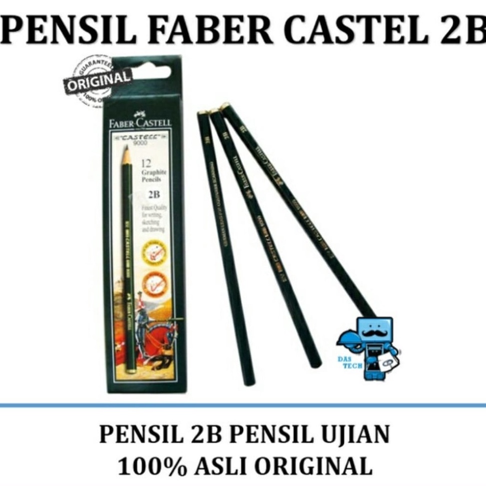 

Pensil 2B FaberCastell Original 1 losin KODE X9A5