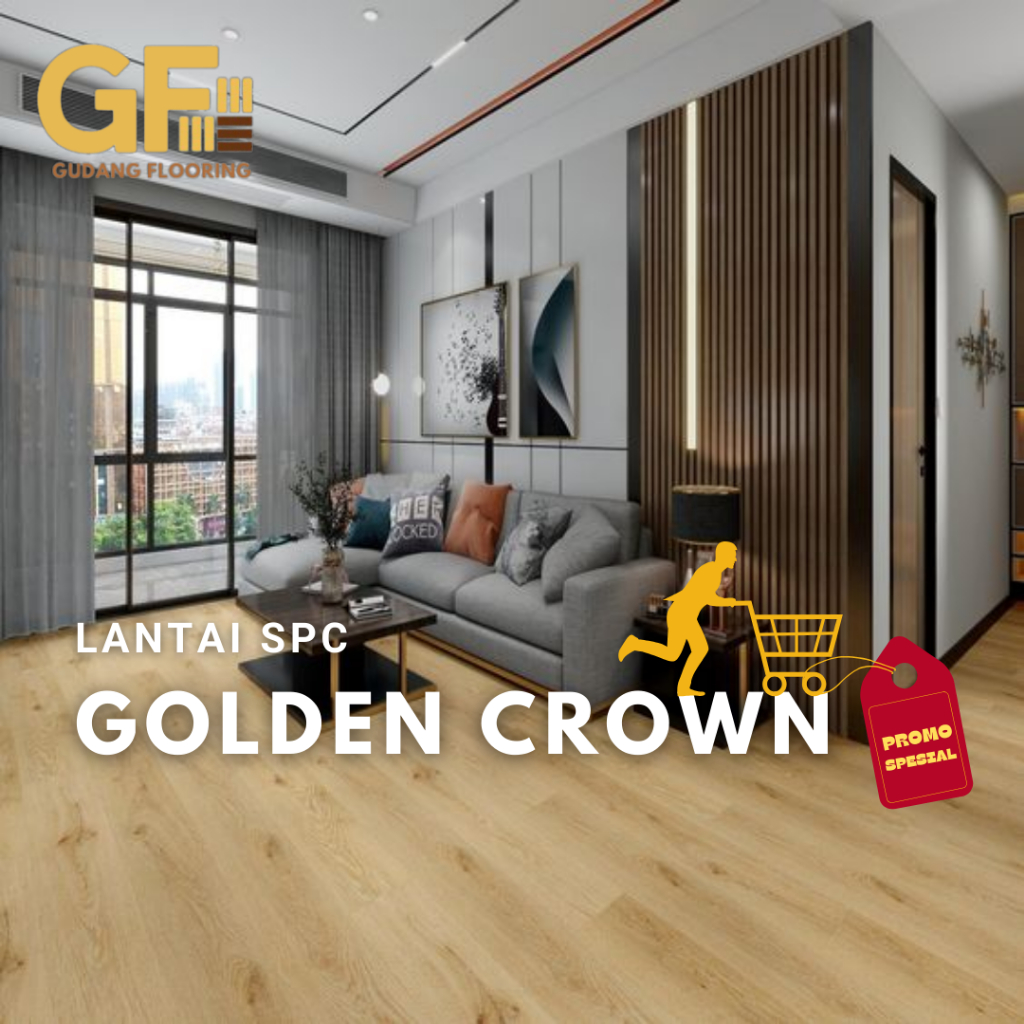 Lantai SPC Vinyl PLANK DECOTILE - Flooring Tebal 3,2mm