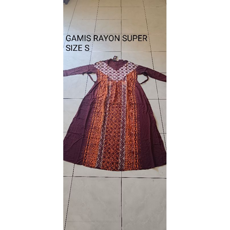 gamis rayon twill daster rayon twill