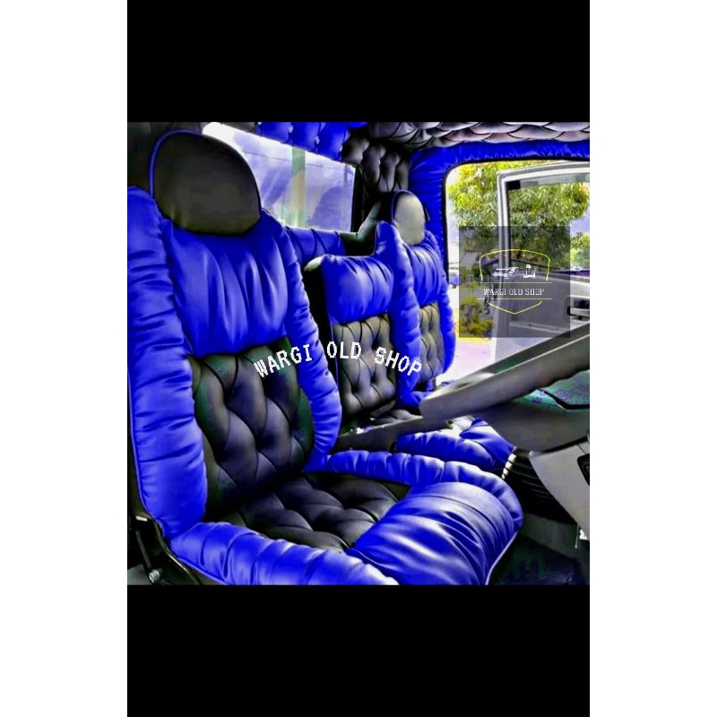 sarung jok / cover jok - pelindung atap plafon - lapis kabin belakang mobil Isuzu traga, Isuzu giga,