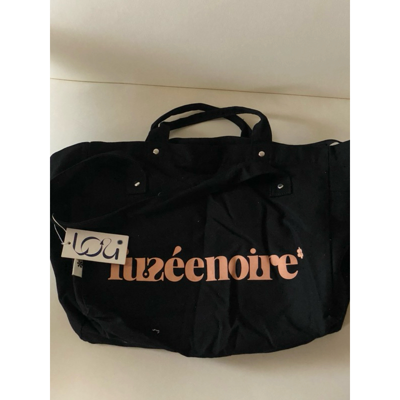 LOU TROPICS TOTE BAG LOUTROPICS BAG FUSEE NOIRE PRELOVED