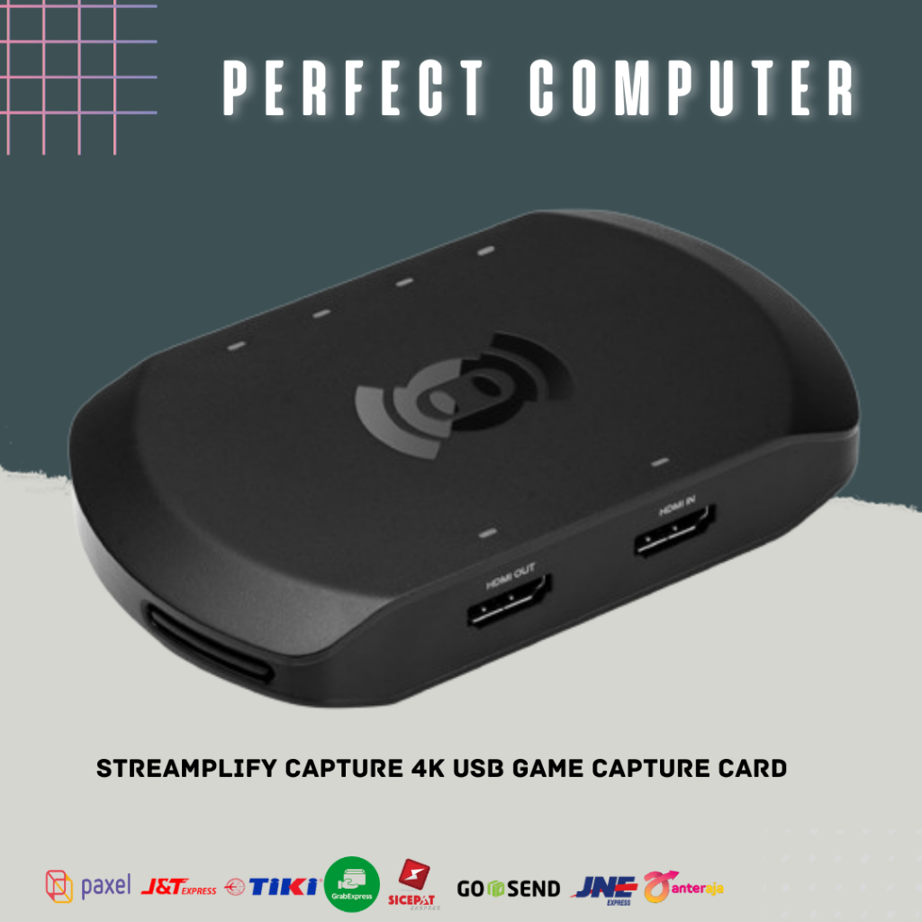 STREAMPLIFY CAPTURE 4K USB Game Capture Card