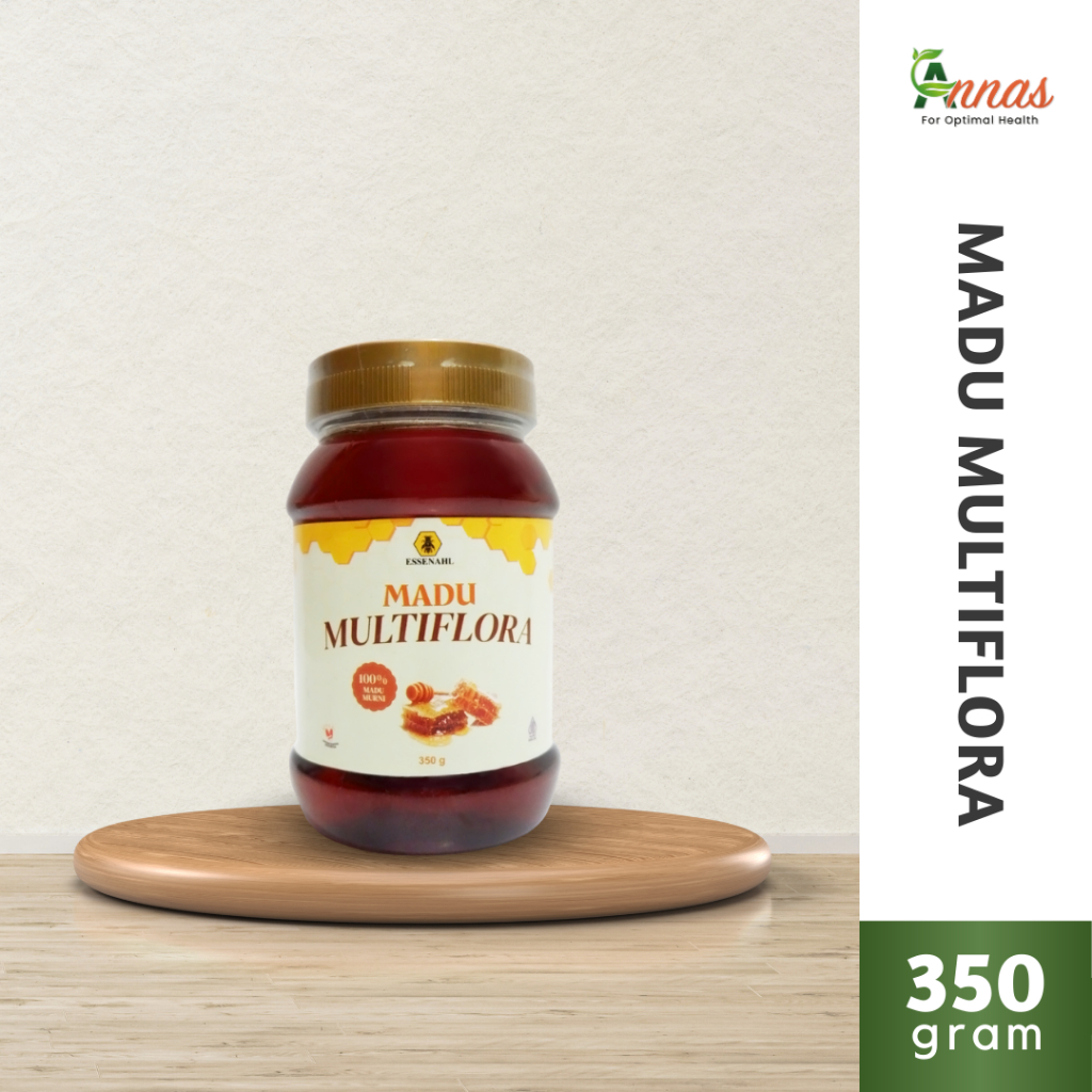

Madu Murni Asli 100% - Essenahl 350gr - Nektar Multiflora Pure Raw Honey