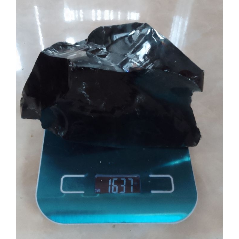 Batu Obsidian Bahan Hitam 3