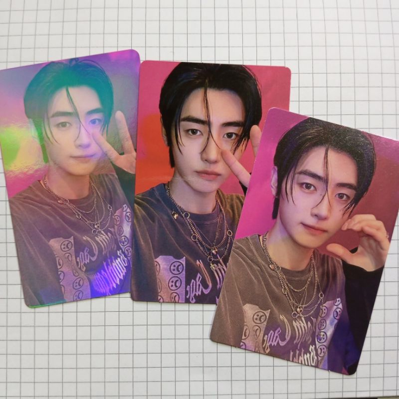 (ready) pc sunghoon ksana pob bene wv weverse holo peace set love