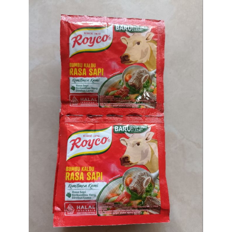 

ROYCO BUMBU KALDU RASA SAPI 8G ISI 12 SACHET