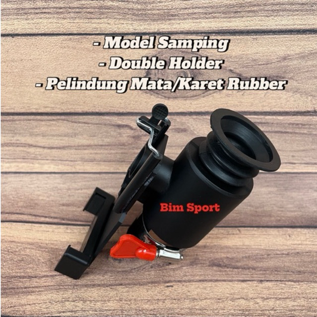 Moncam Samping - Mounting Kamer HP teleskop