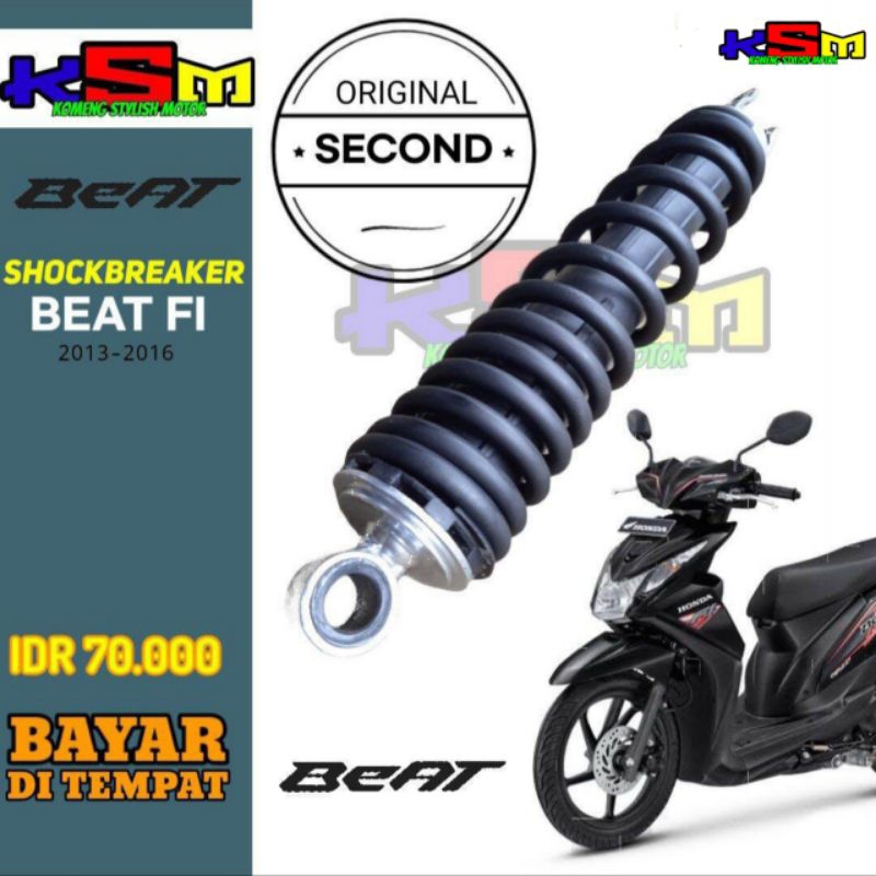 SHOCK BELAKANG BEAT FI | SOK BEAT FI ORIGINAL COPOTAN | KOMENG STYLISH MOTOR