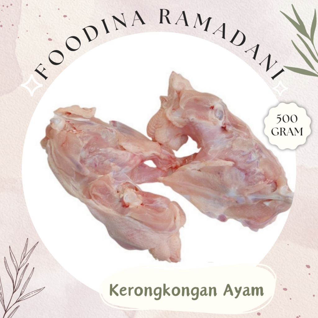 

KERONGKONGAN Tulang - Ayam Fresh [ Berat 500gr ] Harga Per 0,5 Kg