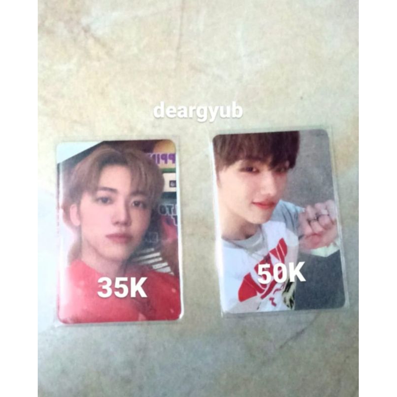 

pc photocard nct dream jisung jaemin beatbox