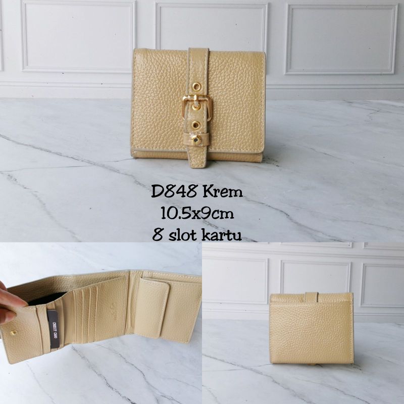 Dompet Papillon wanita leather D848