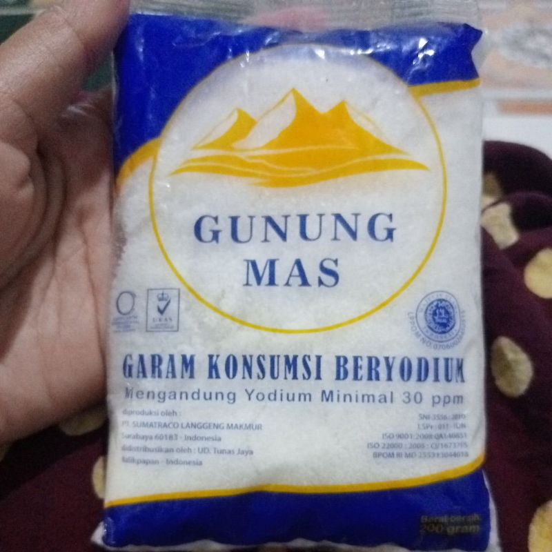 

garam masak cap Gunung Mas murah dan berkwalitas
