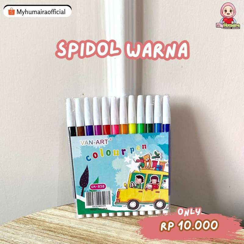 

(TENGGARONG) MAINAN ADA PEWARNA PENSIL WARNA | SPIDOL | CRAYON SET