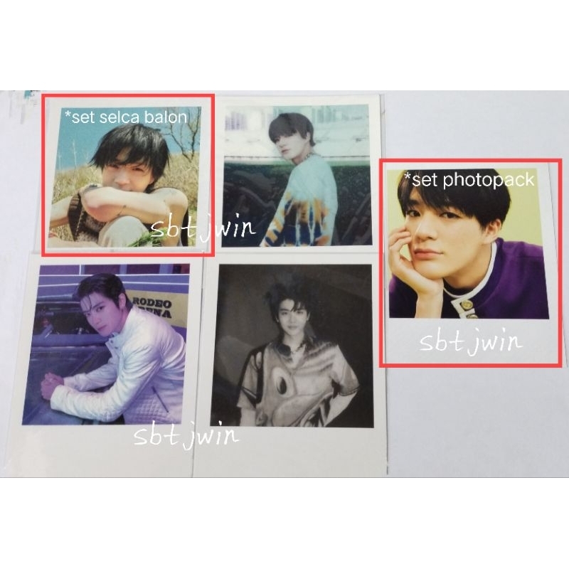 OFFICIAL POLAROID JENO JAEMIN JAEHYUN HELLO FUTURE STICKER