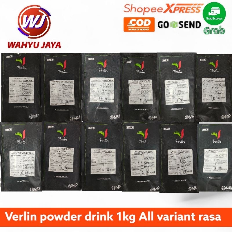 

Verlin powder drink 1kg all variant rasa 1kg