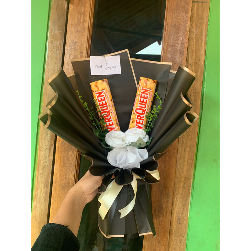 

BELL FLOWER - Buket coklat silverqueen 58g isi 2/ Buket Murah / Buket Snack / Buket ulang tahun / Bucket Wisuda / Artificial Wrapping / Gift Wrap Hampers / Hadiah Kado Ulang Tahun / Hari Ibu / Perayaan Guru / Valentine Day