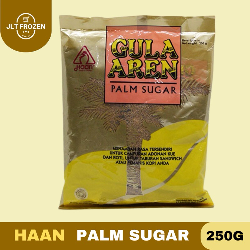 

Haan Palm Sugar / Gula Aren Gula Palem / Brown Sugar / Pemanis Kopi Topping - 250g