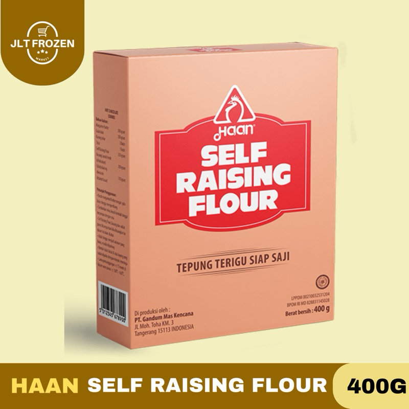 

Haan Self Raising Flour / Tepung Serbaguna Siap Pakai - 400g