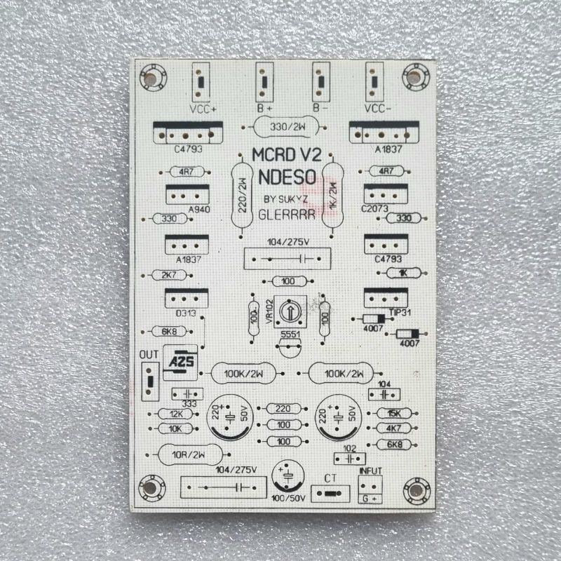 PCB Driver MCRD V2 Ndeso Fiber By Sukys