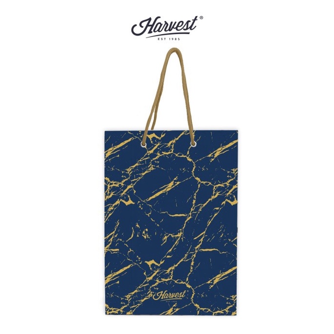 

PRODUCT TERKECE Paper Bag Harvest L Sugar Pop Navy Marble