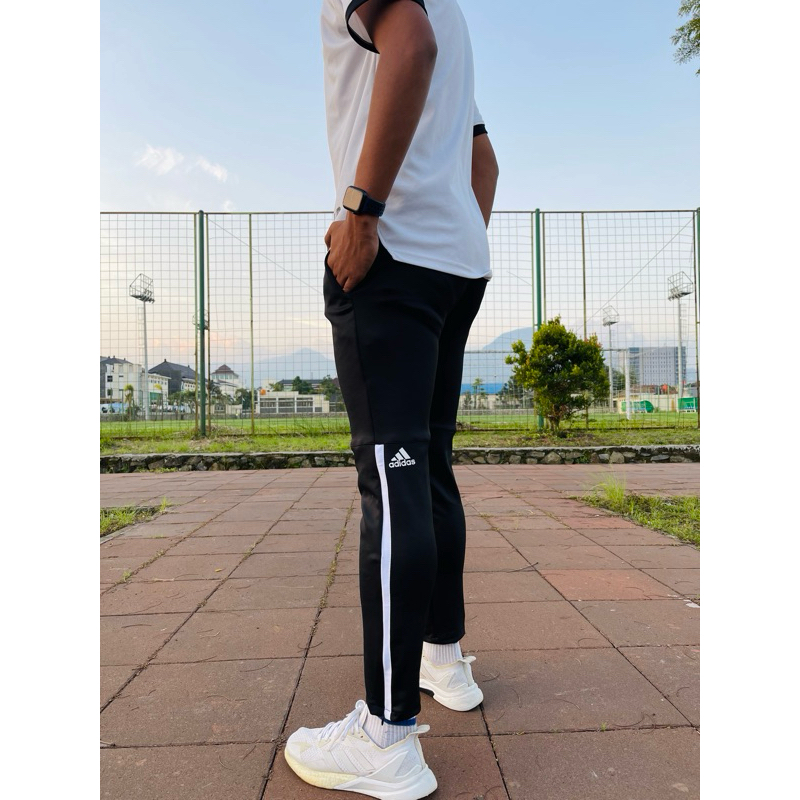 celana olahraga adidas panjang trening trackpants celana sepeda pria wanita