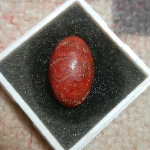 Batu akik marjan merah original